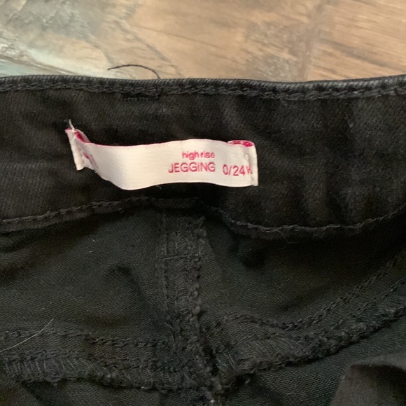 SO high rise jegging size 0 - Picture 2 of 3